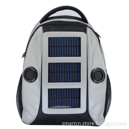 Fashion Speaker Bag Solar Backpack for Traveling